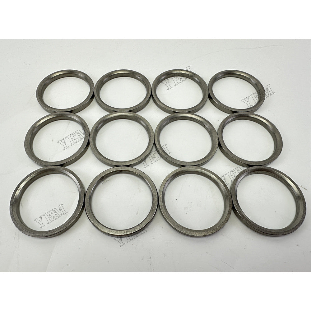 YEM Parts 12 pcs Intake Valve Seat 4059215 for Cummins ISX450 Engine For Cummins