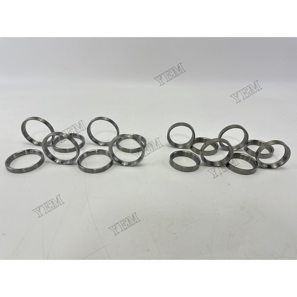 YEM Parts 16 pcs Intake Valve Seat for Doosan DP158LD Engine For Doosan
