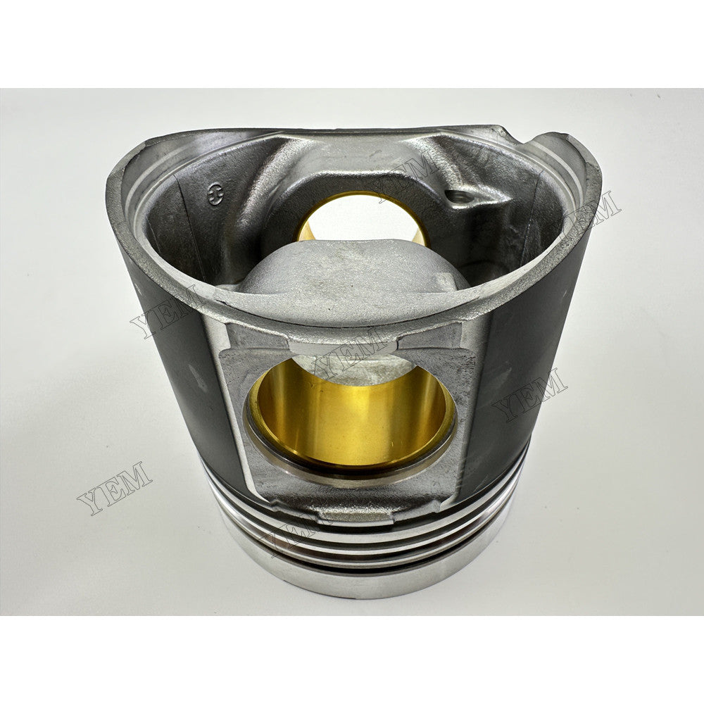YEM Parts 8 pcs Piston with Pin and Circlips STD for Doosan DP158LD Engine For Doosan