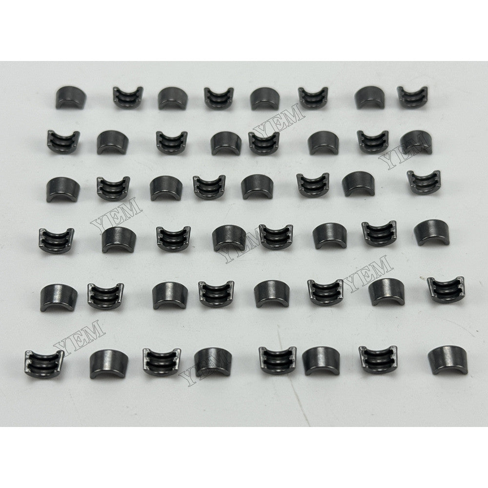 YEM Parts 48 pcs Valve Cotter 152-9860 for Caterpillar C6.6 Engine