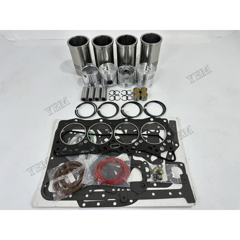 YEM Parts 4 pcs Overhaul Kit With Gasket Set for Dongfanghong YT4A2-24 Engine For Dongfanghong