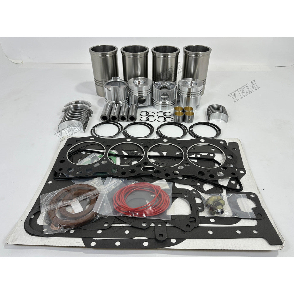 YEM Parts 4 pcs Overhaul Rebuild Kit With Gasket Set Bearing for Dongfanghong YT4A2-24