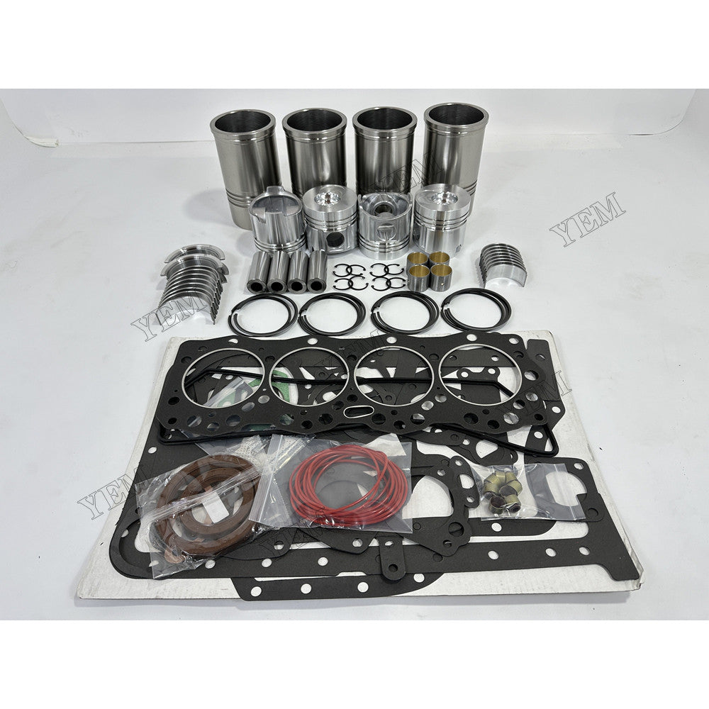 YEM Parts 4 pcs Overhaul Rebuild Kit With Gasket Set Bearing for Dongfanghong YT4A2-24 For Dongfanghong