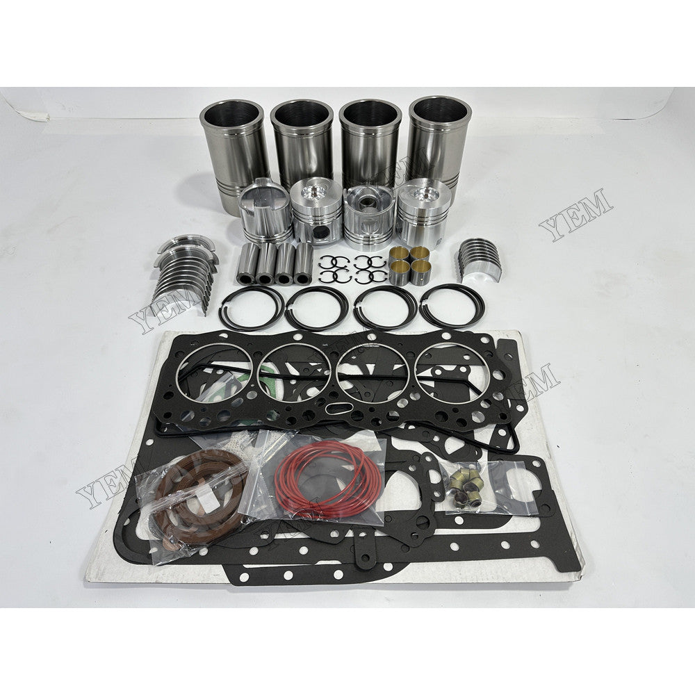 YEM Parts 4 pcs Overhaul Rebuild Kit With Gasket Set Bearing for Dongfanghong YT4A2-24 For Dongfanghong