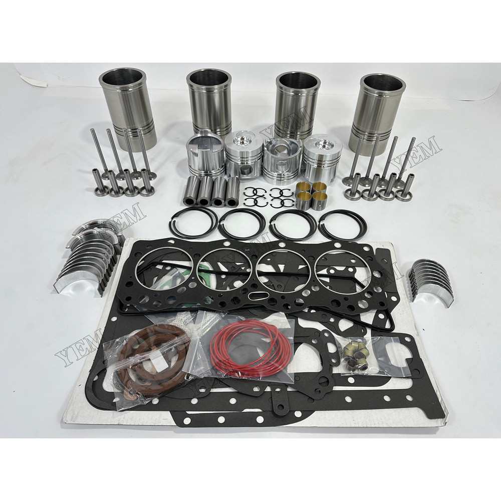 YEM Parts 4 pcs Overhaul Rebuild Kit for Dongfanghong YT4A2-24 Engine