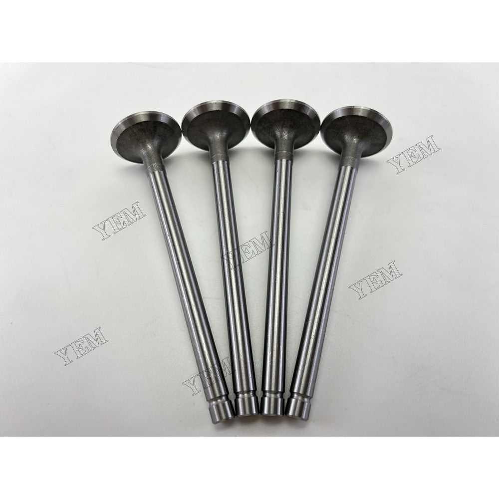 YEM Parts 4 pcs Exhaust Valve for Dongfanghong YT4A2-24 Engine For Dongfanghong