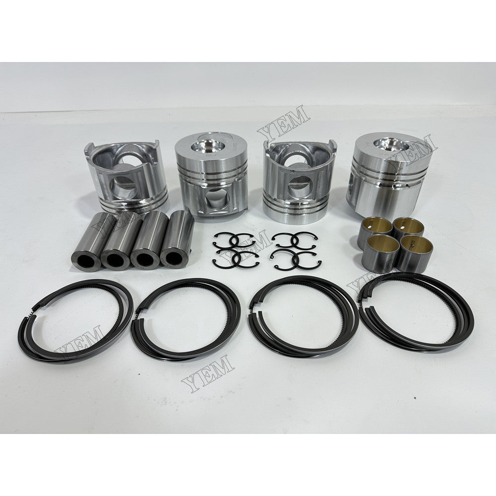 YEM Parts 4 pcs Piston With Rings Kit STD for Dongfanghong YT4A2-24 Engine For Dongfanghong