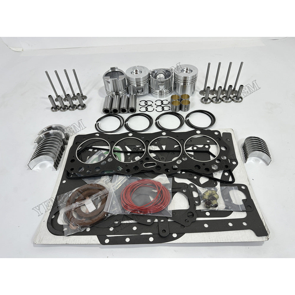 YEM Parts Overhaul Rebuild Kit Gasket Bearings Valve for Dongfanghong YT4A2-24 Engine For Dongfanghong