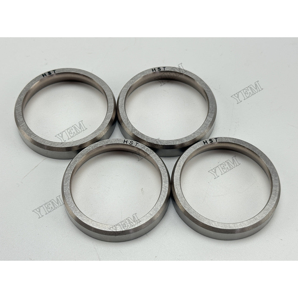 YEM Parts 4 pcs Exhaust Valve Seat 4YDH1-03104 for YANGDONG Y4102D Engine For YANGDONG