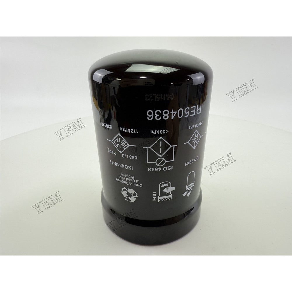 YEM Parts Oil Filter RE504836 for John Deere 5059 5089 Engine Spare Parts