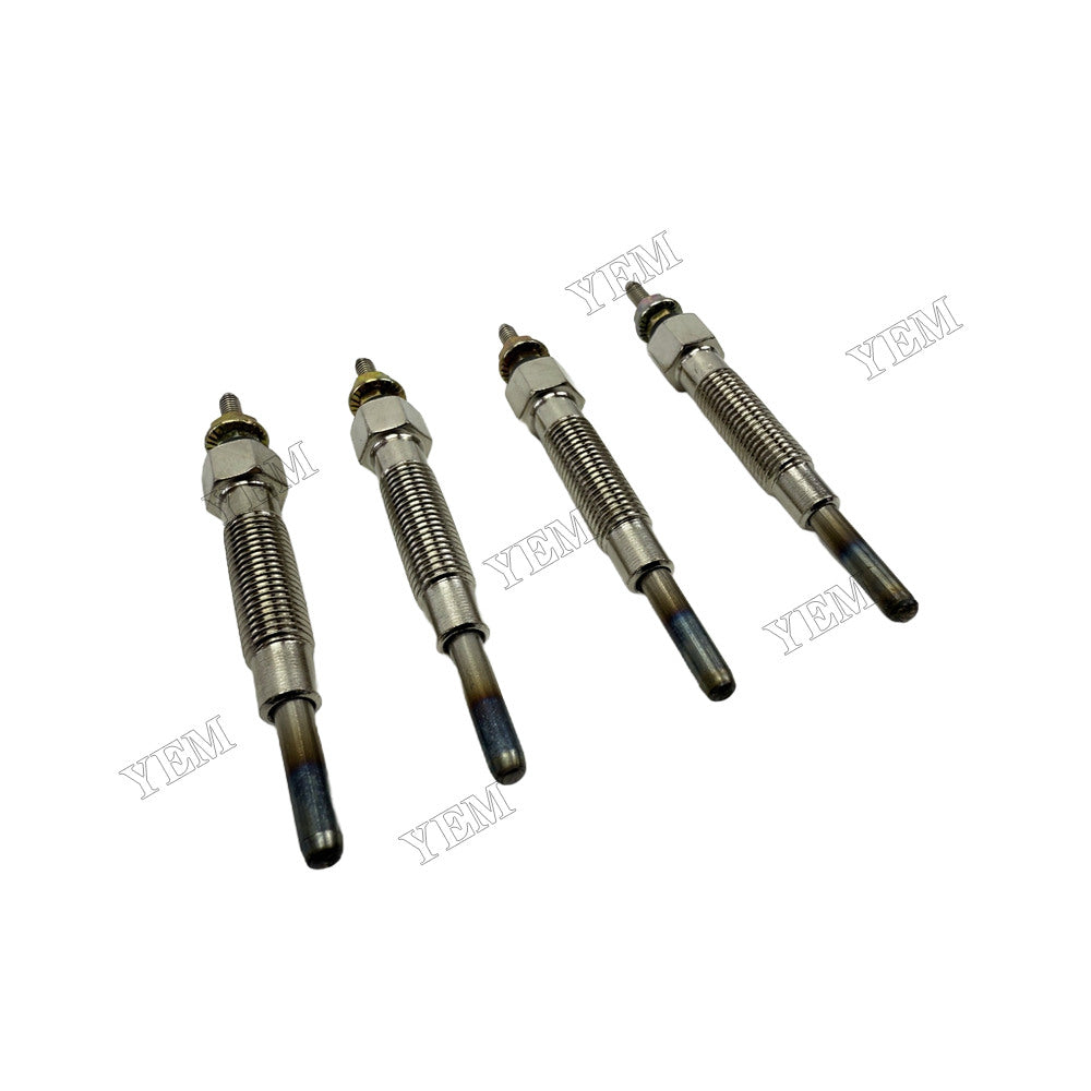YEM Parts 4 pcs Glow Plug 139-7841 for Mitsubishi 4M40 Engine For Mitsubishi