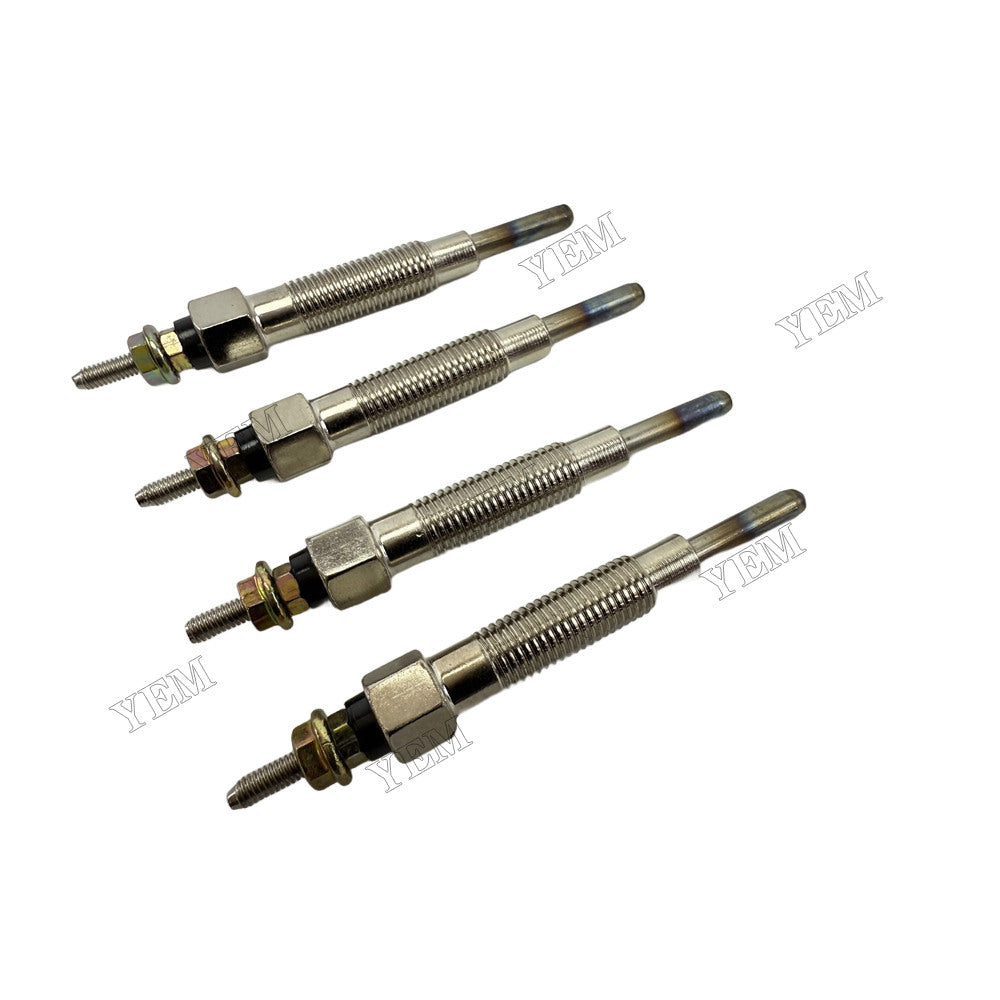 YEM Parts 4 pcs Glow Plug 139-7841 for Mitsubishi 4M40 Engine For Mitsubishi