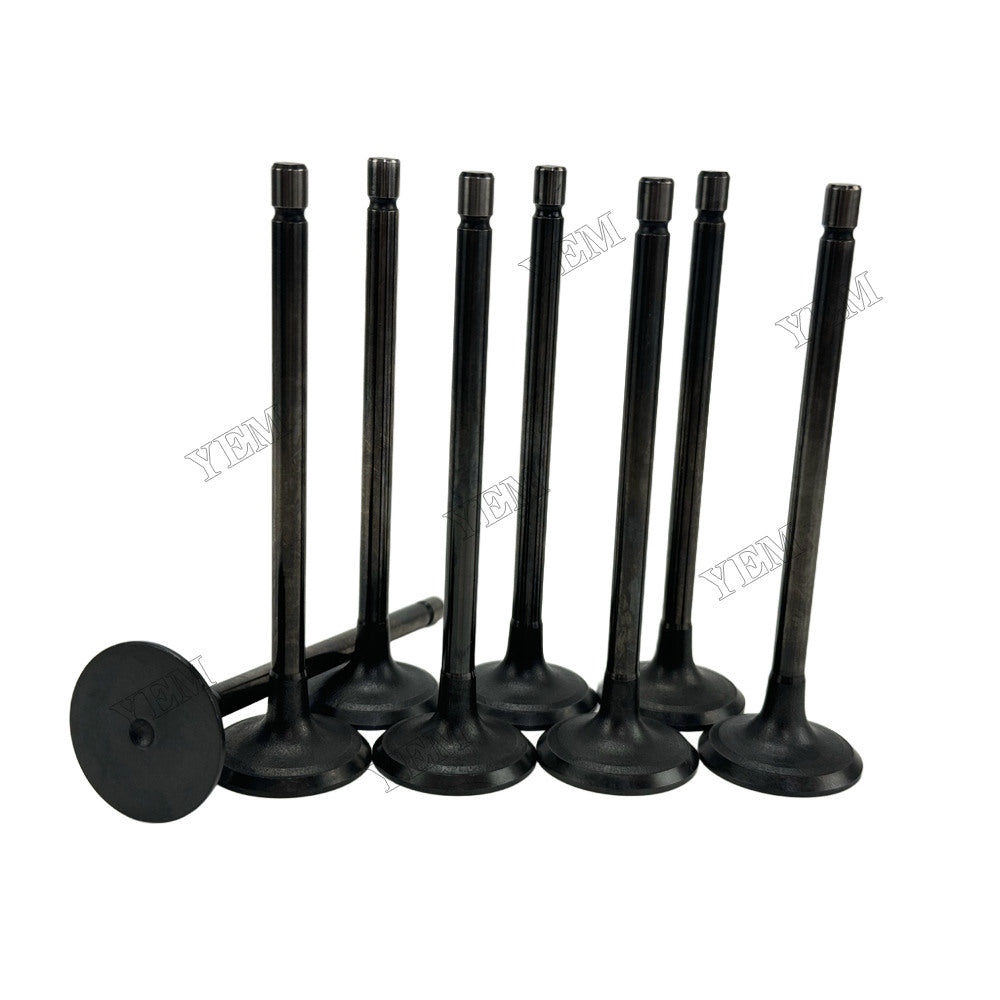 YEM Parts 8 pcs Intake and Exhaust Valve for Toyota 1VD Engine For Toyota