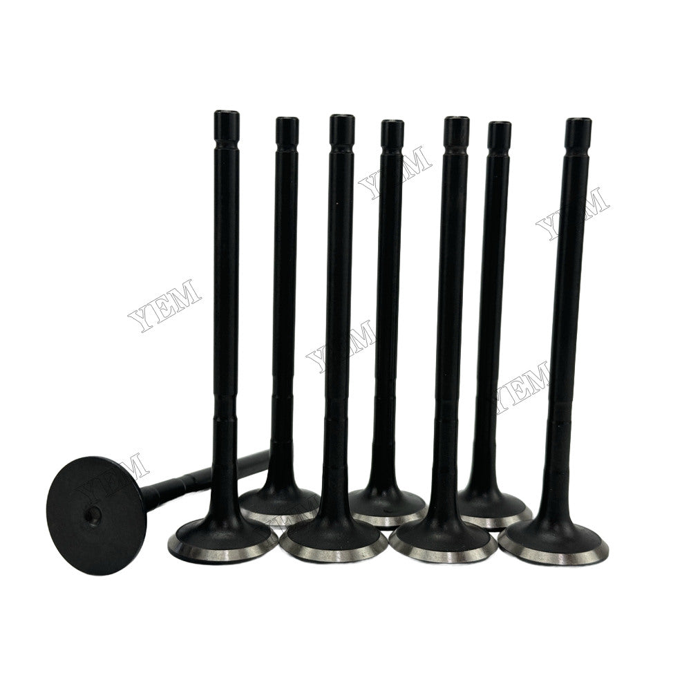 YEM Parts 8 pcs Intake and Exhaust Valve for Toyota 1VD Engine For Toyota