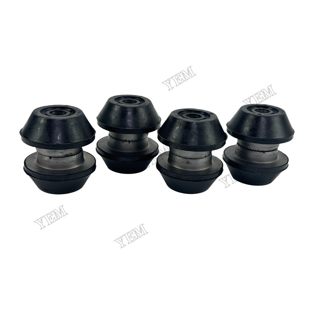 YEM Parts 4 pcs Engine Mounting 201-01-71250 for Komatsu 4D102 Engine