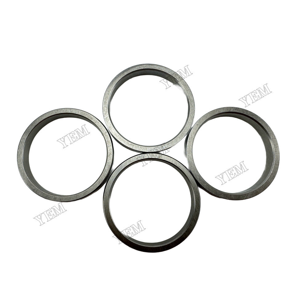 YEM Parts 4 pcs Exhaust Valve Seat 5-11711-803-0 for John Deere 4045D Engine For John Deere
