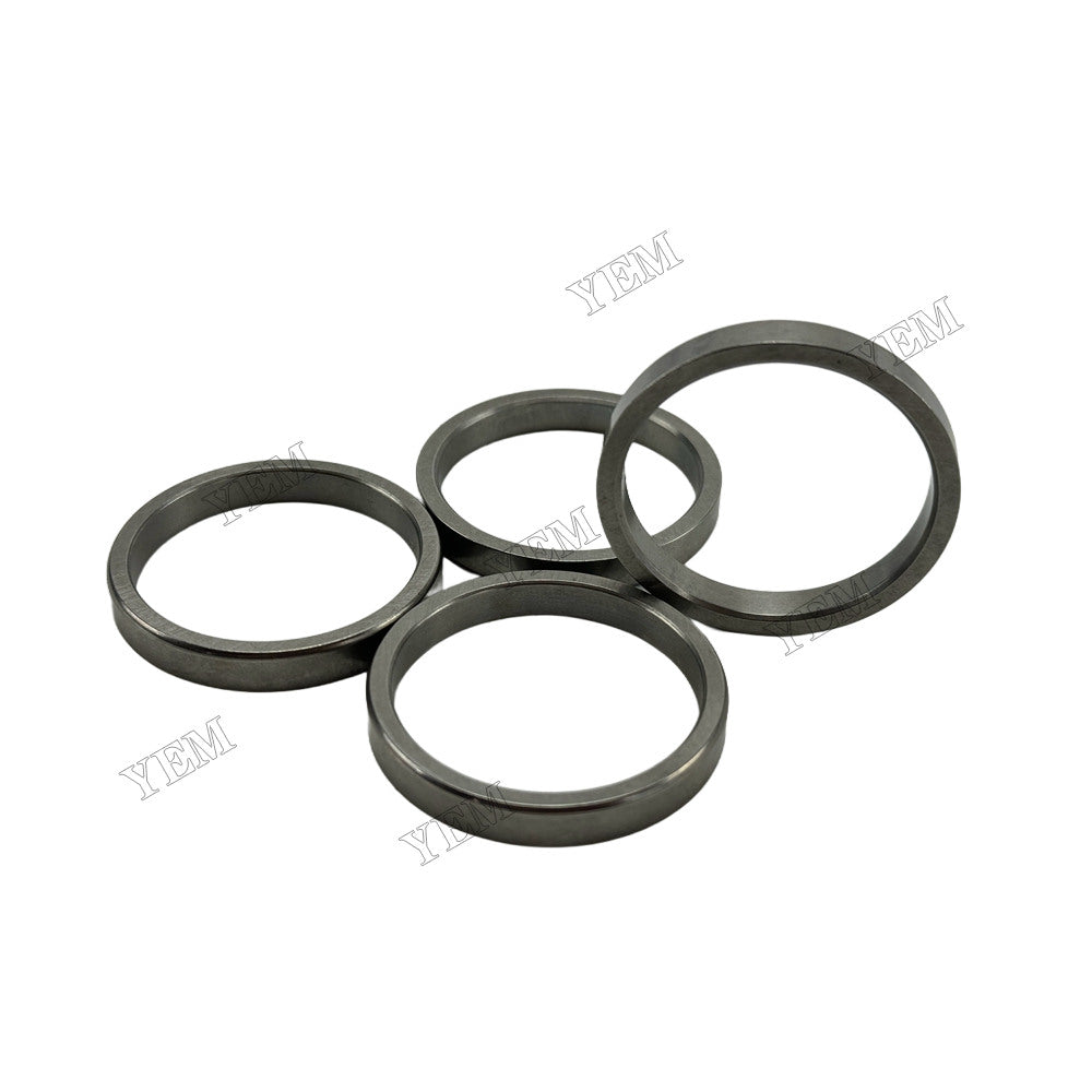 YEM Parts 4 pcs Exhaust Valve Seat 5-11711-803-0 for John Deere 4045D Engine For John Deere