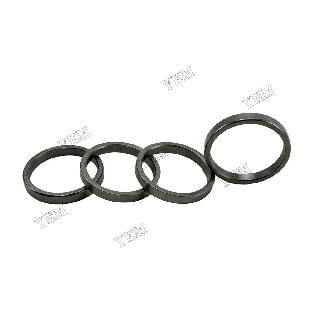 YEM Parts 4 pcs Exhaust Valve Seat 5-11711-803-0 for John Deere 4045D Engine For John Deere