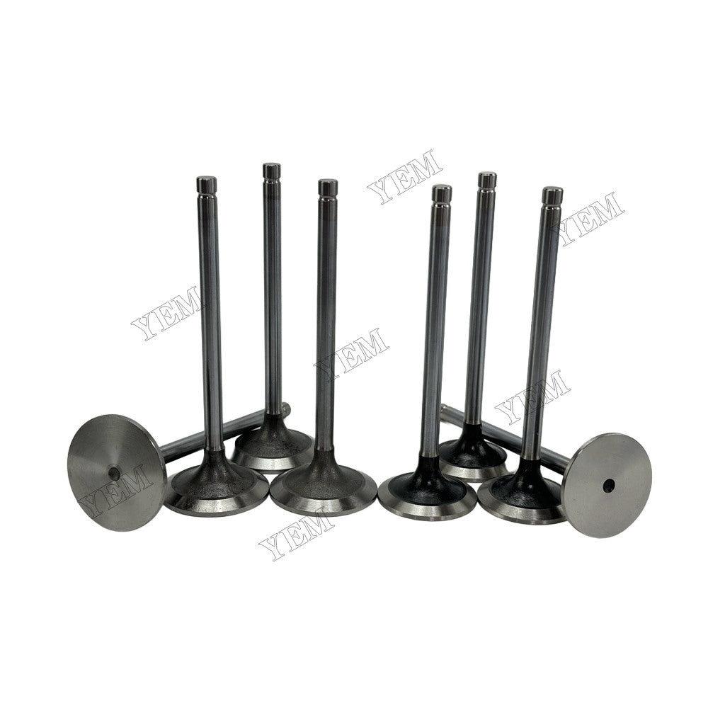 YEM Parts 4 pcs Intake and Exhaust Valve TR98062 TR90692 for John Deere 4045D Engine