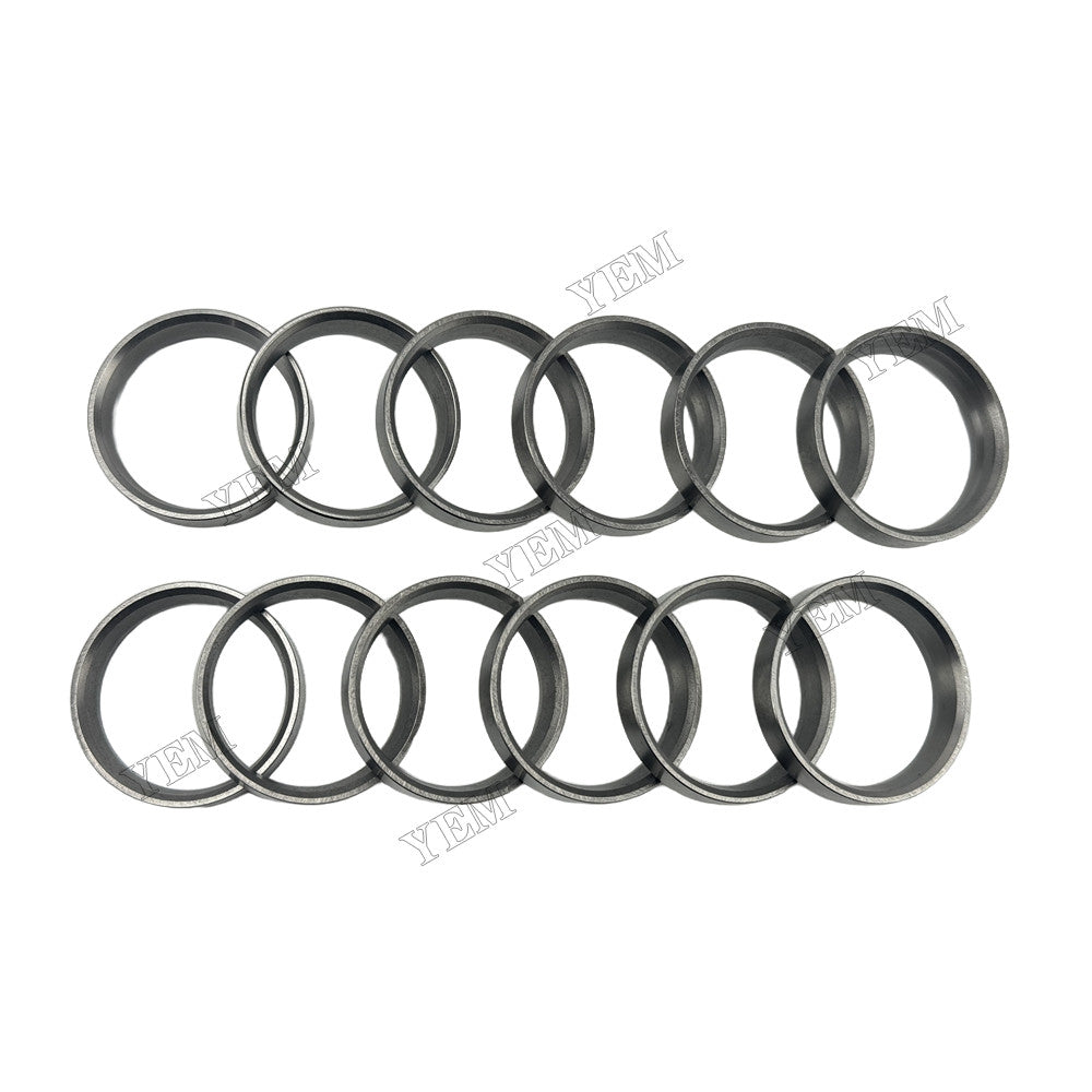 YEM Parts 12 pcs Exhaust Valve Seat for Nissan FE6T Engine Engine Spare Parts