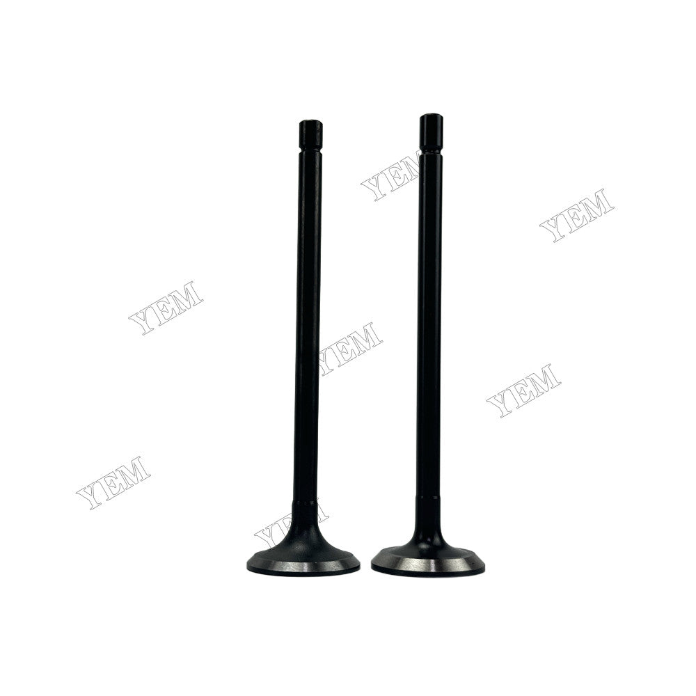 YEM Parts 6 pcs Intake and Exhaust Valve for Nissan FE6T Engine For Nissan