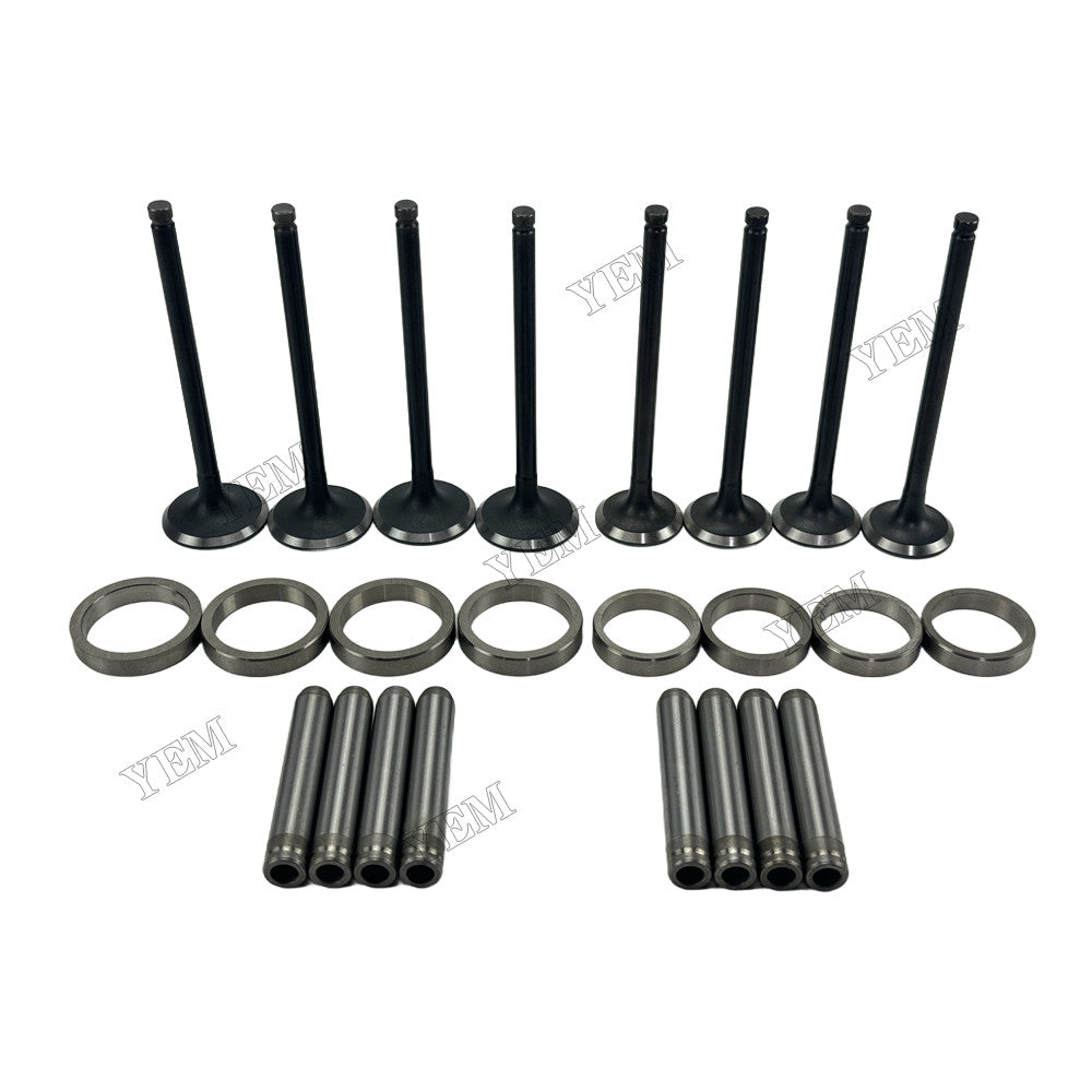 YEM Parts 4 pcs Valve Kit for Mitsubishi 4D56 Engine Engine Spare Parts