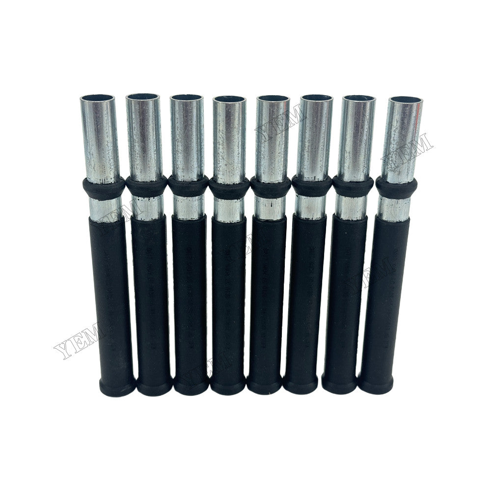 YEM Parts 8 pcs Oil Cooler Hose Connector 04179404 for Deutz BF4L2011 Engine For Deutz