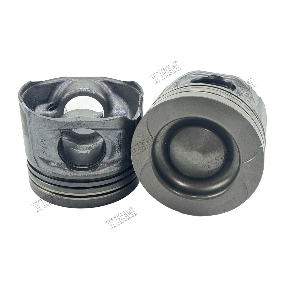YEM Parts 4 pcs Piston with Pin and Circlips STD 13101-30040 for Toyota 1KD Engine For Toyota