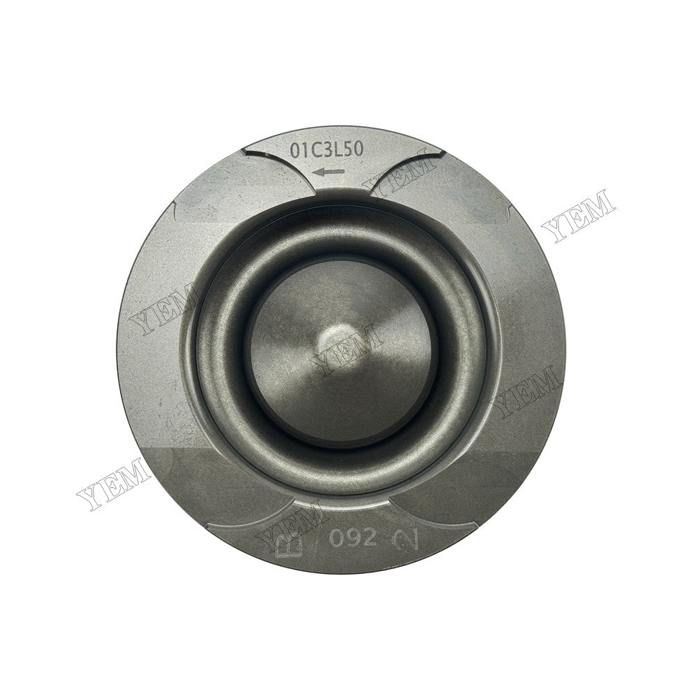 YEM Parts 4 pcs Piston with Pin and Circlips STD 13101-30040 for Toyota 1KD Engine For Toyota