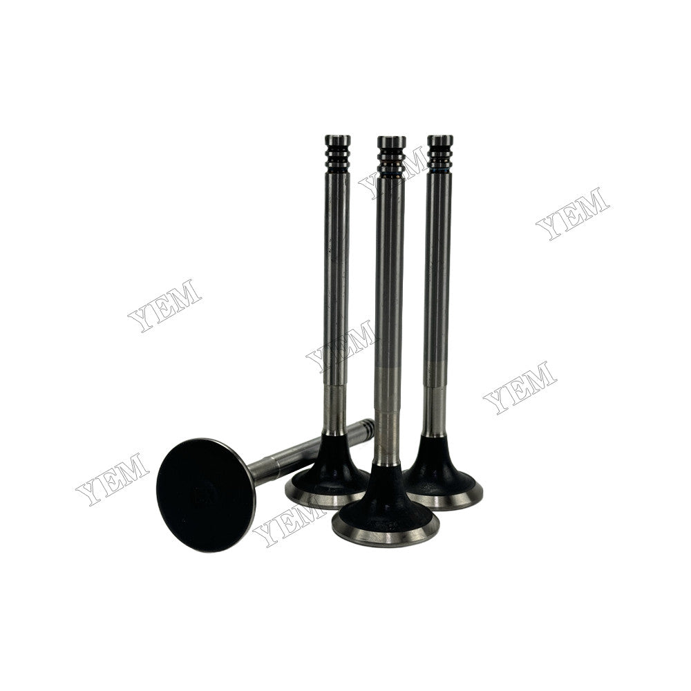 YEM Parts 4 pcs Intake and Exhaust Valve for Toyota 2L Engine For Toyota