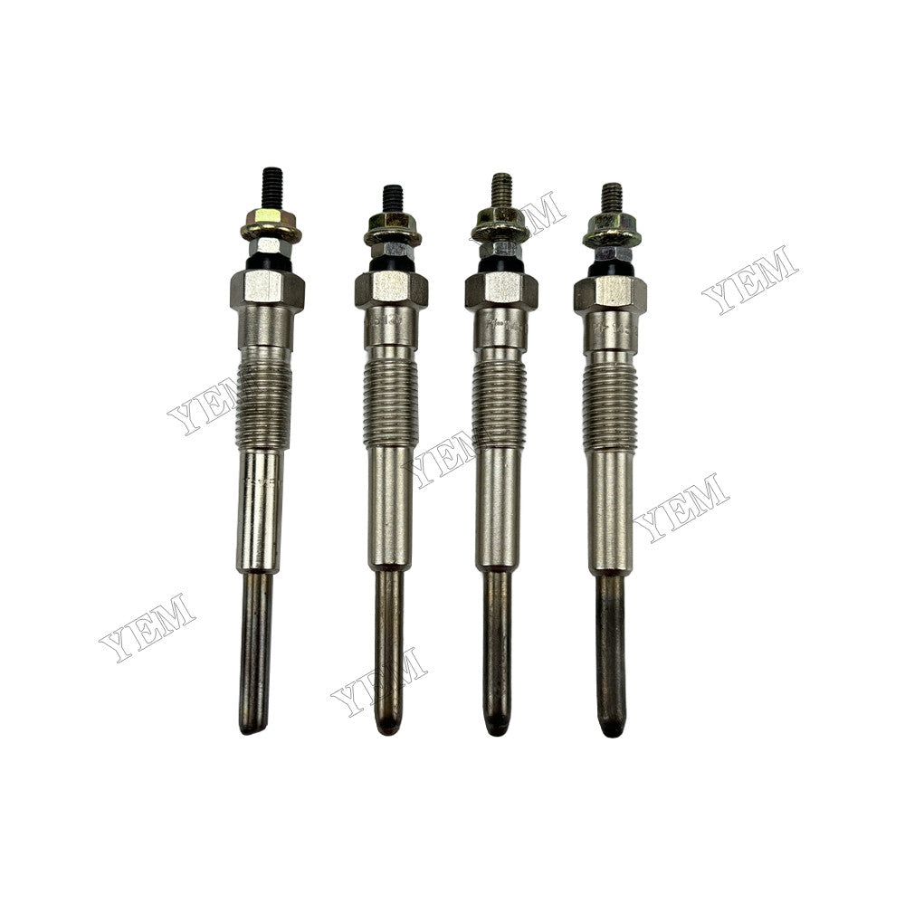 YEM Parts 4 pcs Glow Plug 19850-64010 for Cummins B3.3 Engine