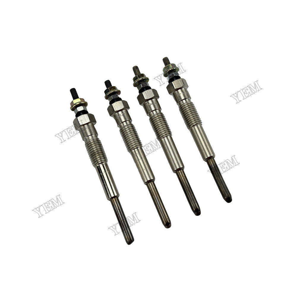 YEM Parts 4 pcs Glow Plug 19850-64010 for Cummins B3.3 Engine For Cummins