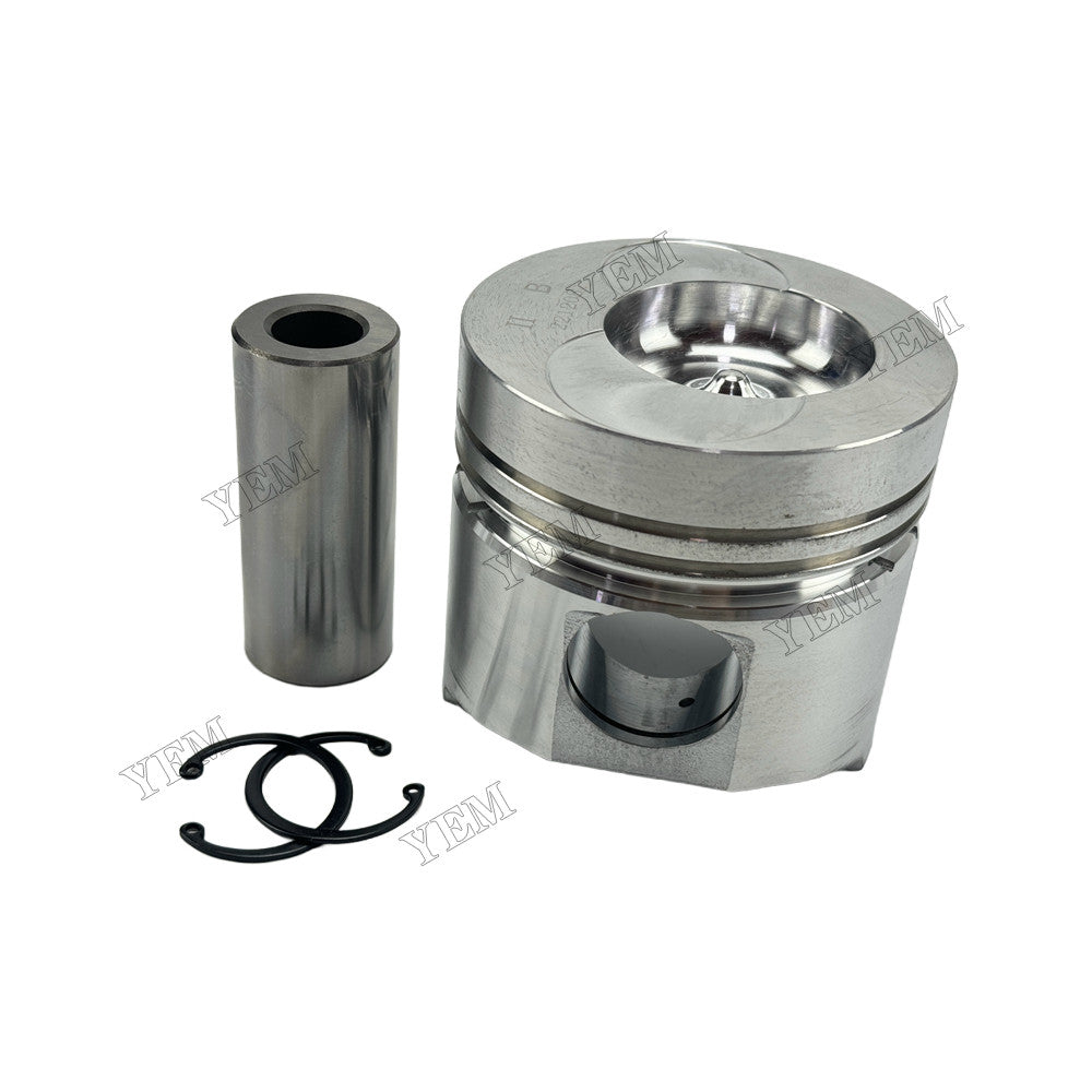 YEM Parts 4 pcs Piston with Pin and Circlips STD for YUNNEI YN33GBZ Engine For Yunnei Power