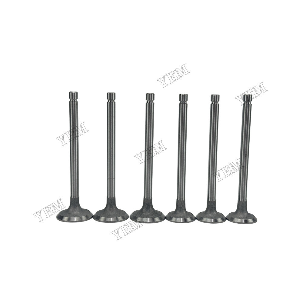 YEM Parts 3 pcs Intake and Exhaust Valve for YANGDONG Y380T Engine For YANGDONG