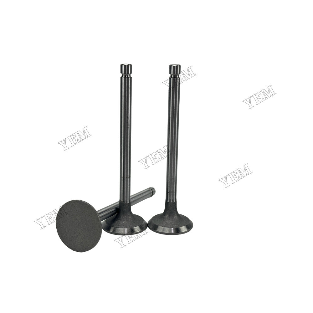 YEM Parts 3 pcs Intake and Exhaust Valve for YANGDONG Y380T Engine For YANGDONG
