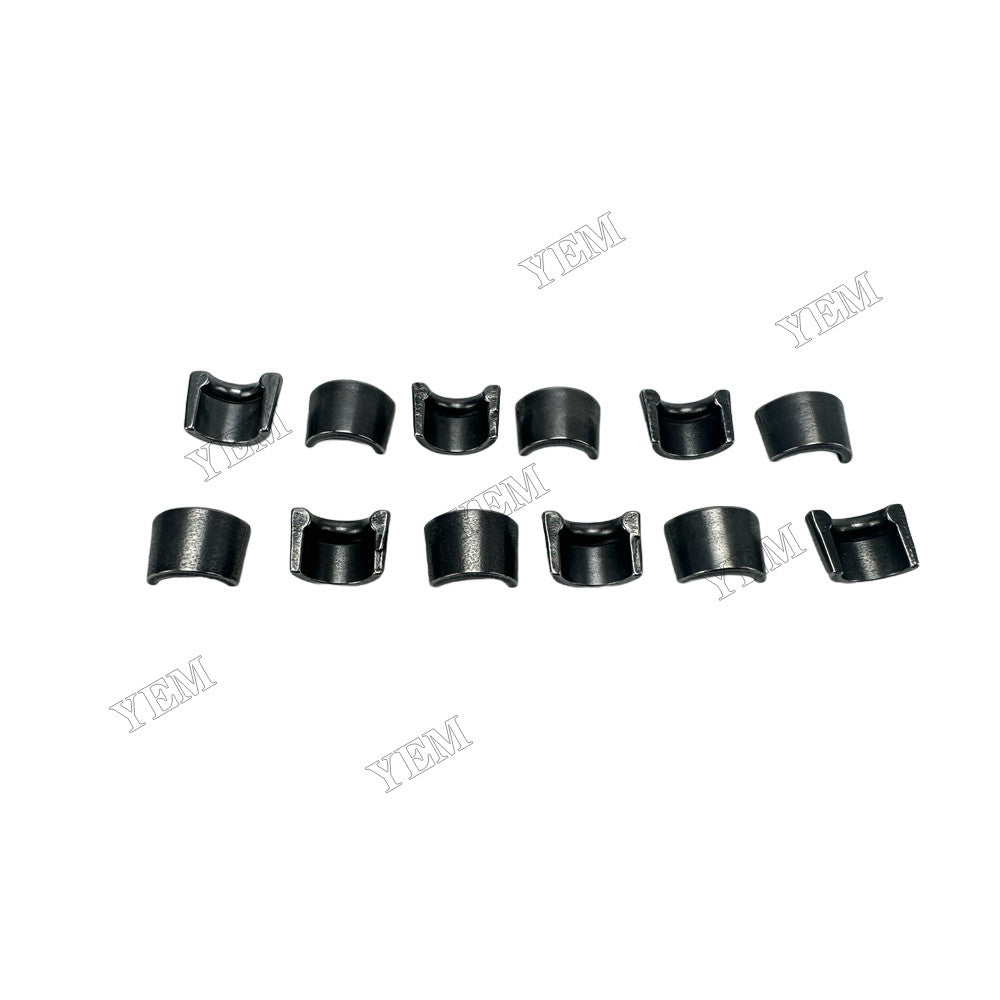 YEM Parts 12 pcs Valve Cotter for YANGDONG Y380T Engine Engine Spare Parts