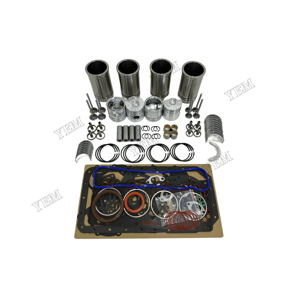 YEM Parts 4 pcs Overhaul Rebuild Kit for Xinchai A490BPG Engine For Xinchai