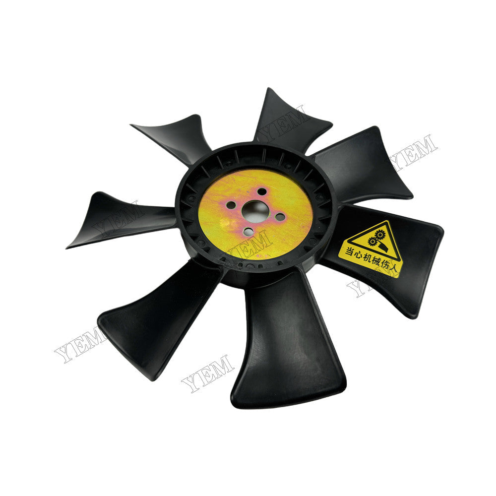 YEM Parts Fan Blade 7 blades 4 holes for Xinchai A490BPG Engine Spare Parts For Xinchai