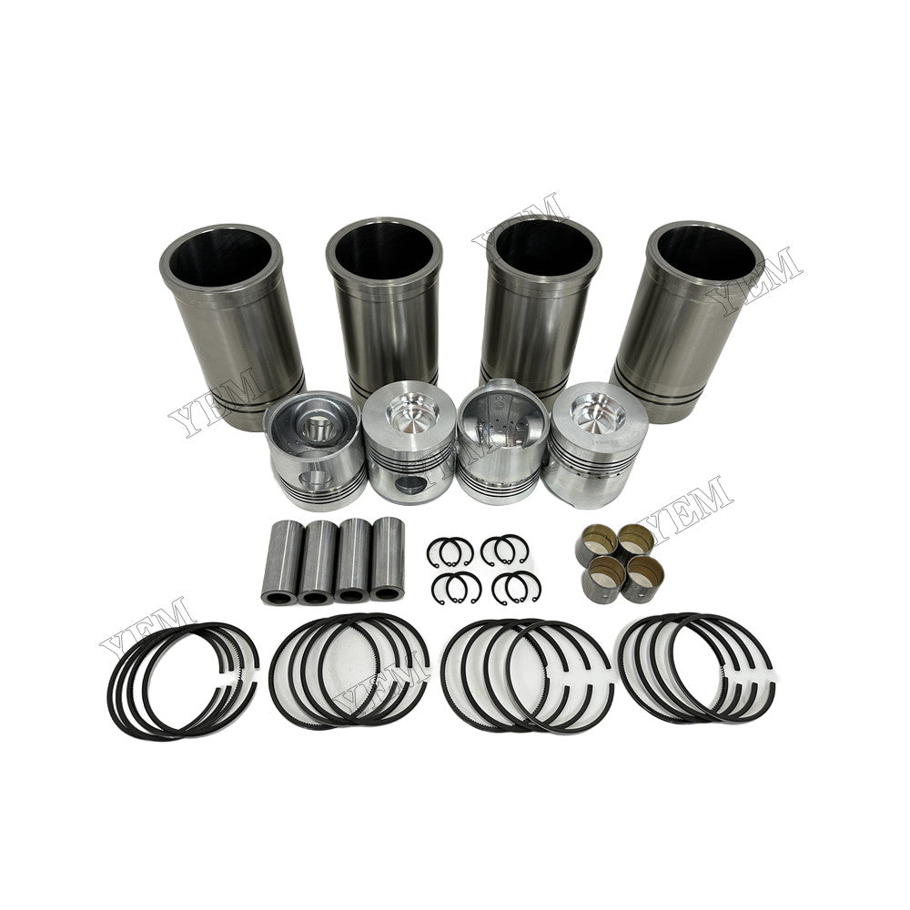 YEM Parts 4 pcs Cylinder Liner Kit for Weichai ZH4100D Engine