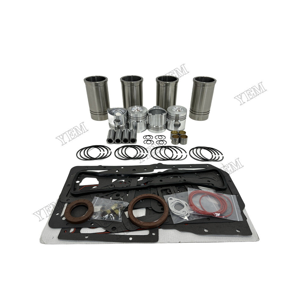 YEM Parts 4 pcs Overhaul Kit With Gasket Set for Weichai ZH4100D Engine For Weichai