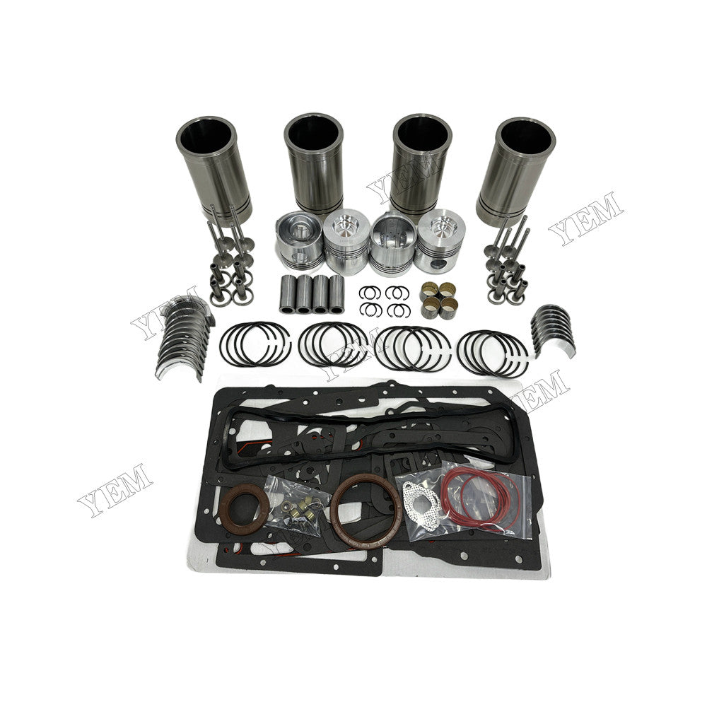 YEM Parts 4 pcs Overhaul Rebuild Kit for Weichai ZH4100D Engine For Weichai