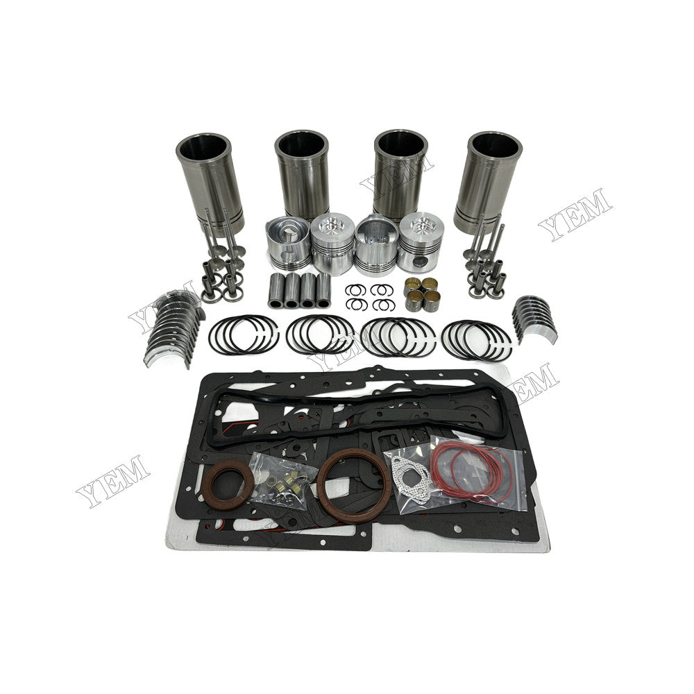 YEM Parts 4 pcs Overhaul Rebuild Kit for Weichai ZH4100D Engine For Weichai