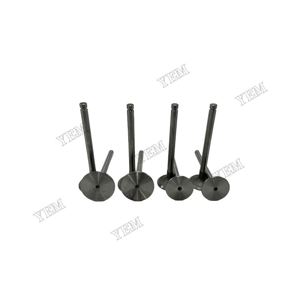 YEM Parts 4 pcs Intake and Exhaust Valve for Weichai ZH4100D Engine For Weichai