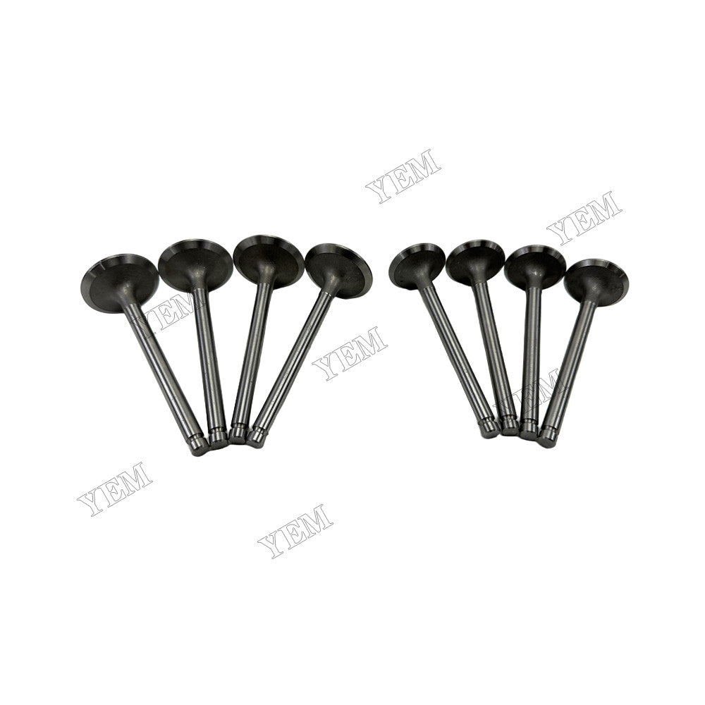 YEM Parts 4 pcs Intake and Exhaust Valve for Weichai ZH4100D Engine For Weichai