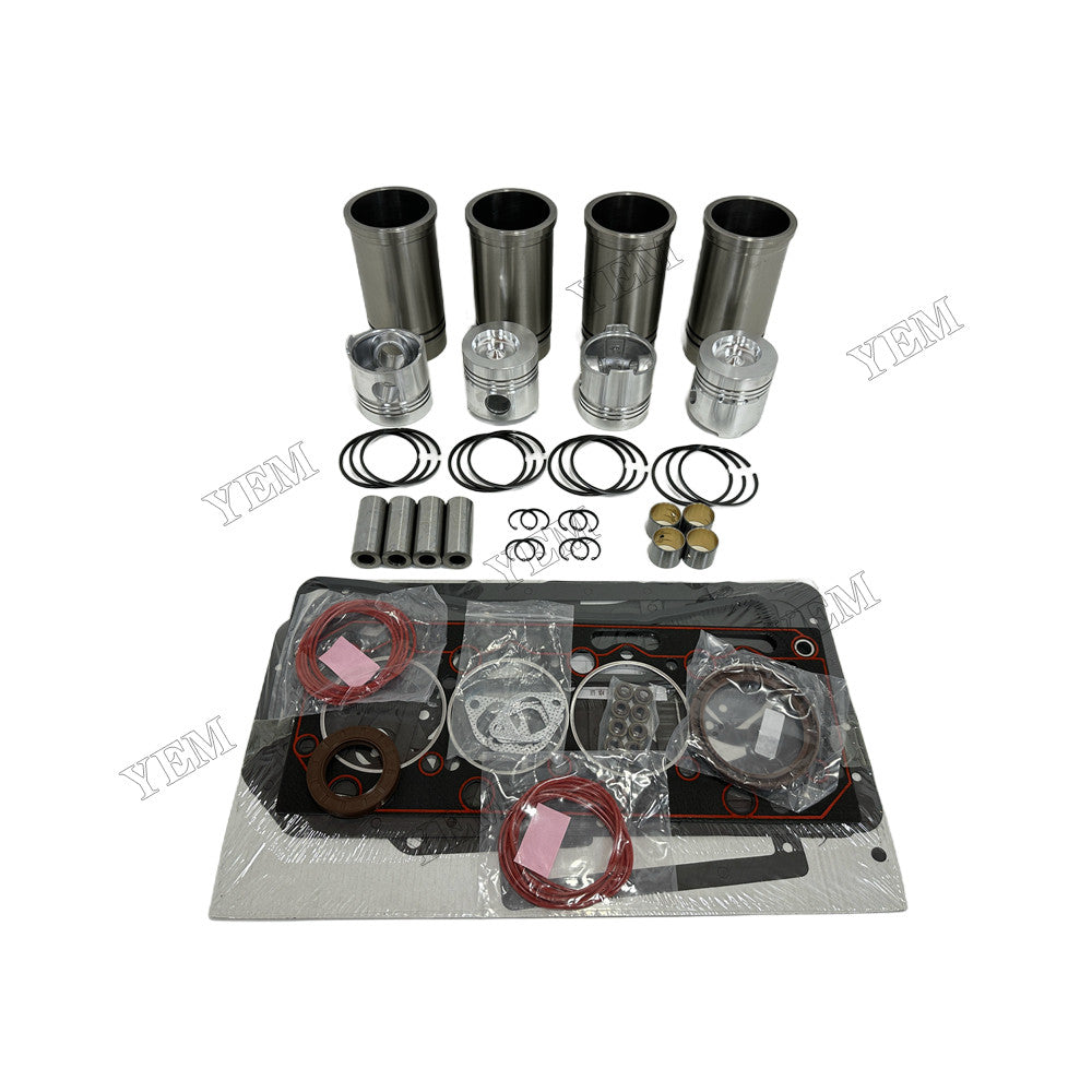 YEM Parts 4 pcs Overhaul Kit With Gasket Set for Weichai ZH4102Y4-1 Engine