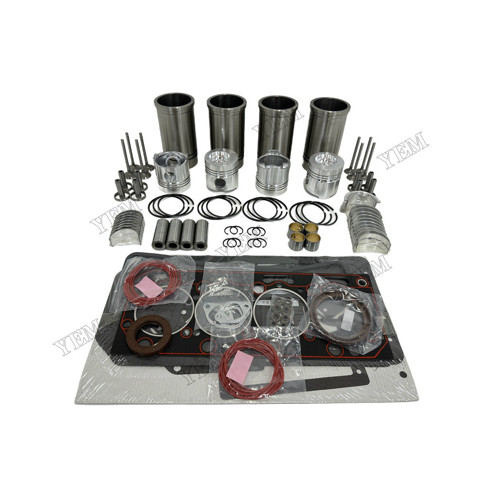 YEM Parts 4 pcs Overhaul Rebuild Kit for Weichai ZH4102Y4-1 Engine