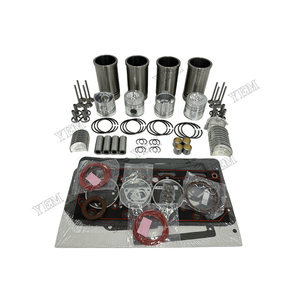 YEM Parts 4 pcs Overhaul Rebuild Kit for Weichai ZH4102Y4-1 Engine For Weichai