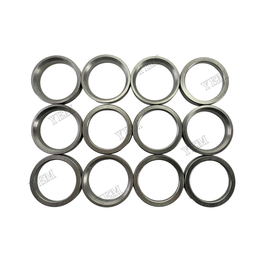 YEM Parts 12 pcs Intake Valve Seat for John Deere 6068 Engine