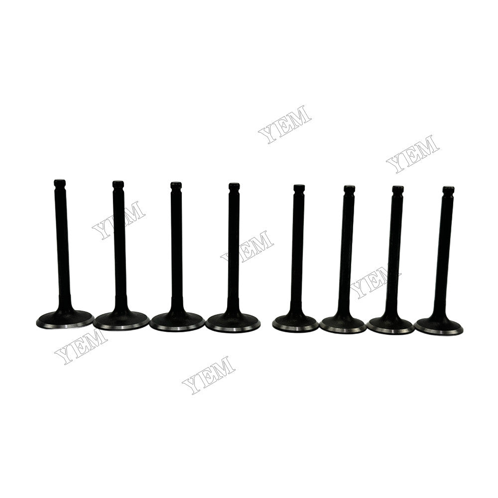 YEM Parts 4 pcs Intake and Exhaust Valve for Mazda HA Engine For Mazda