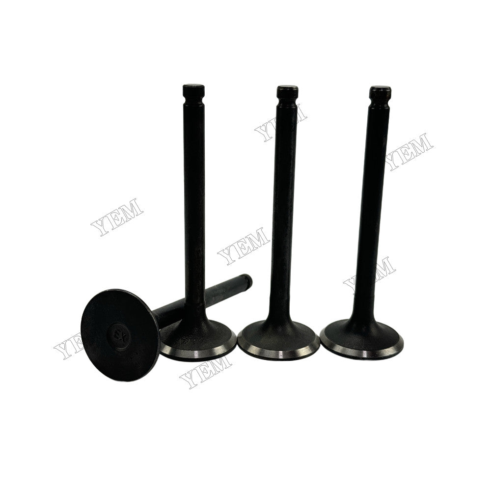 YEM Parts 4 pcs Intake and Exhaust Valve for Mazda HA Engine For Mazda